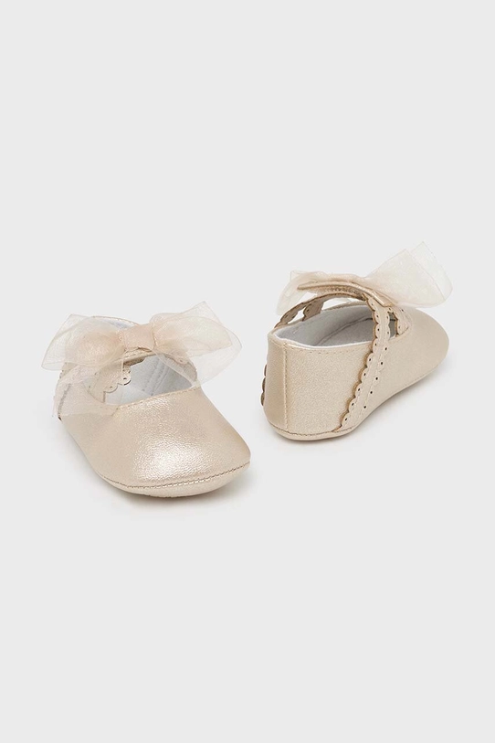 Mayoral Newborn buty niemowlęce nieocieplane beżowy 9791.2L.Newborn.9BYH