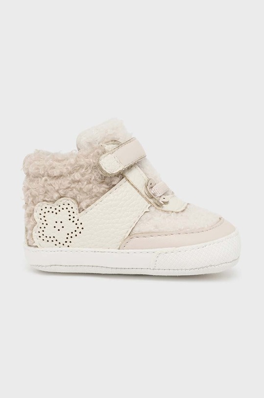 DÍVKA Dětské boty Mayoral Newborn 9795.2S.Newborn.9BYH béžová