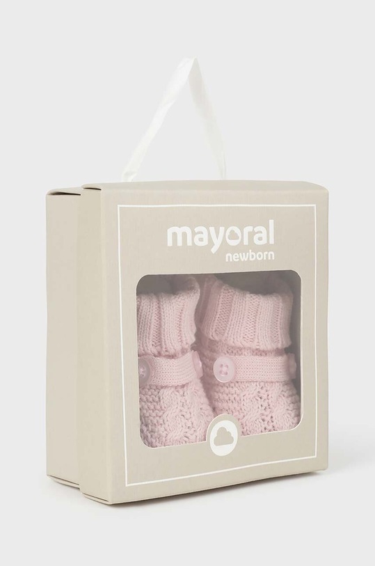 Βρεφικά παπούτσια Mayoral Newborn ροζ 9798.1A.Newborn.G.9BYH