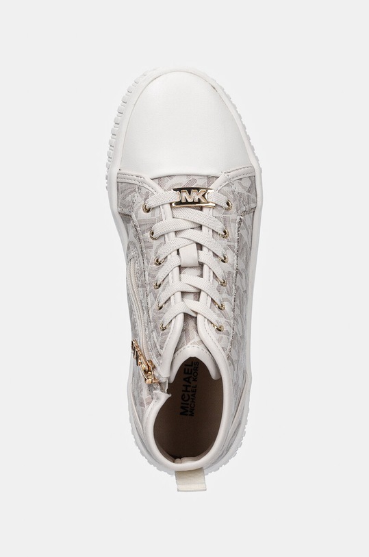 Παιδικά πάνινα παπούτσια Michael Kors SKATE SPLIT 3 μπεζ MK101077