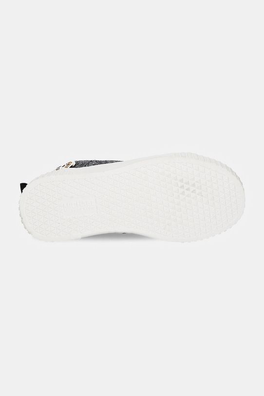 Michael Kors trampki dziecięce SKATE SPLIT 3 GLITTER MK101080 czarny