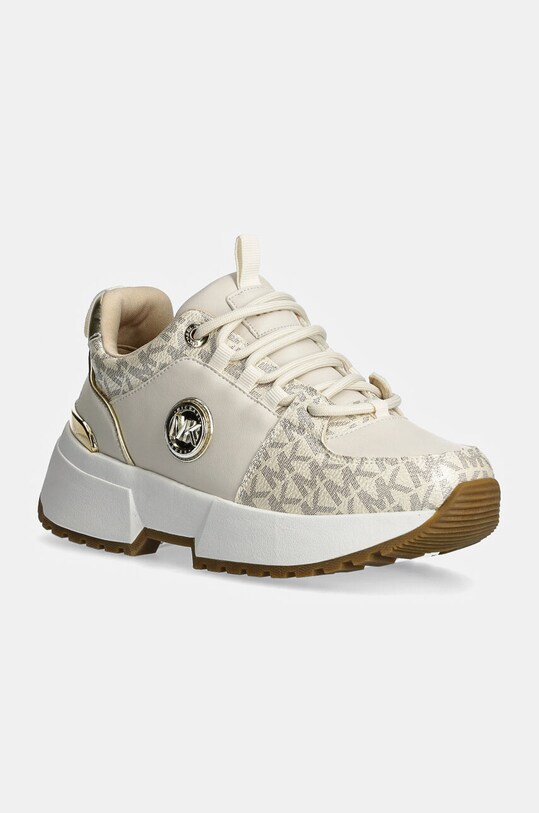 Michael Kors sneakersy dziecięce COSMO LOGO niska beżowy MK101036