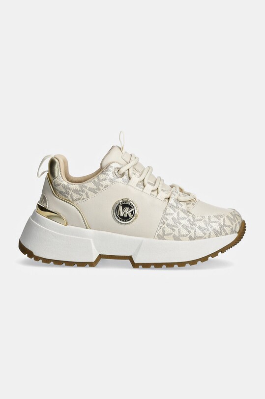 Michael Kors sneakersy dziecięce COSMO LOGO MK101036 beżowy AW24