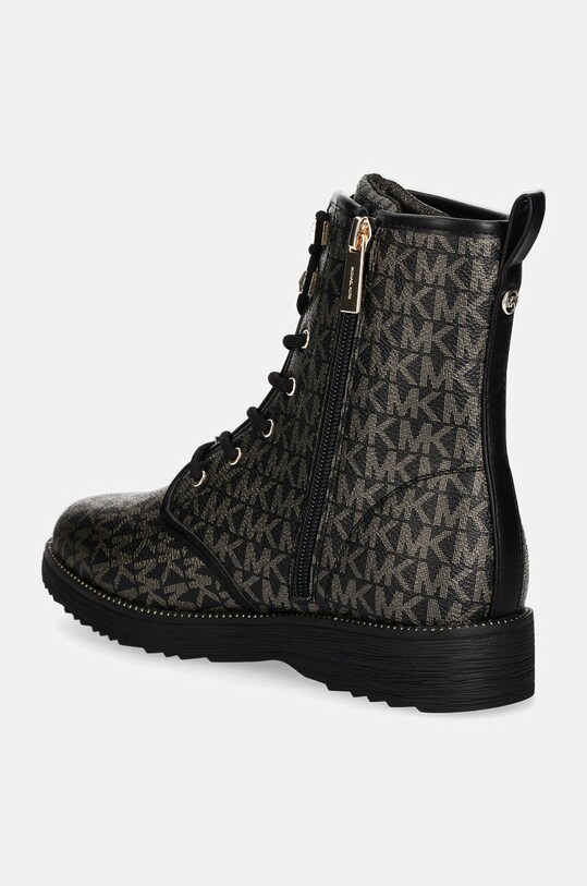 Dziewczynka Michael Kors workery dziecięce HASKELL LOGO MK101095 czarny