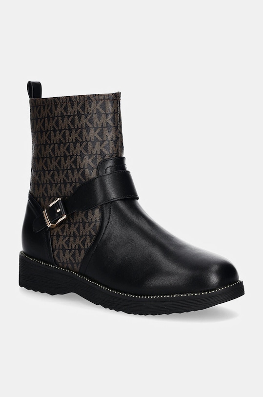 Детские ботинки Michael Kors HASKELL MOTO синтетический чёрный MK101100