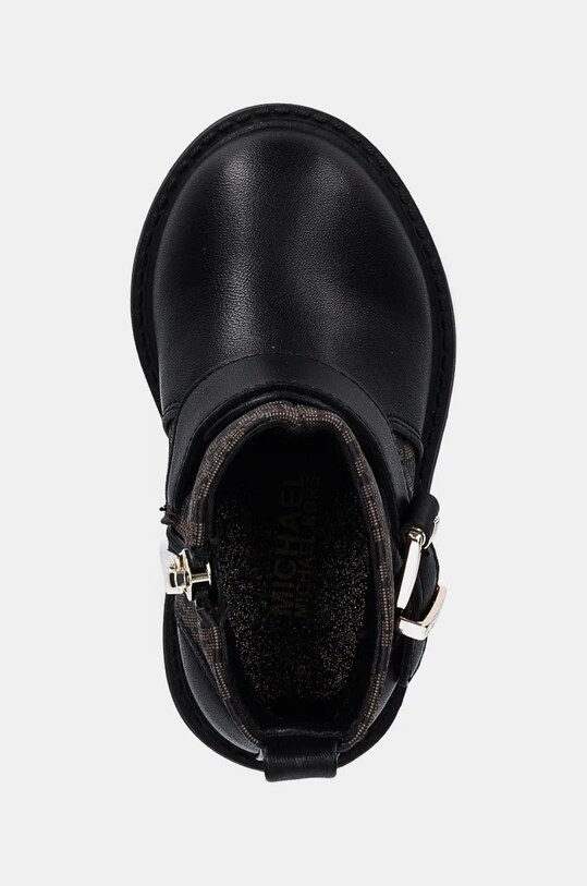 Дитячі черевики Michael Kors MADELINE HASKELL MOTO чорний MK101101