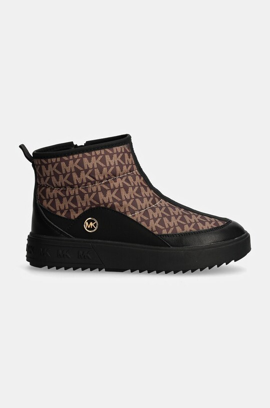 Michael Kors buty zimowe dziecięce EMMET COZY MK101092 brązowy AW24