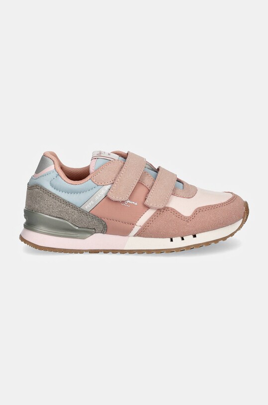 Pepe Jeans sneakersy LONDON COLORS PGS40007 różowy AW24