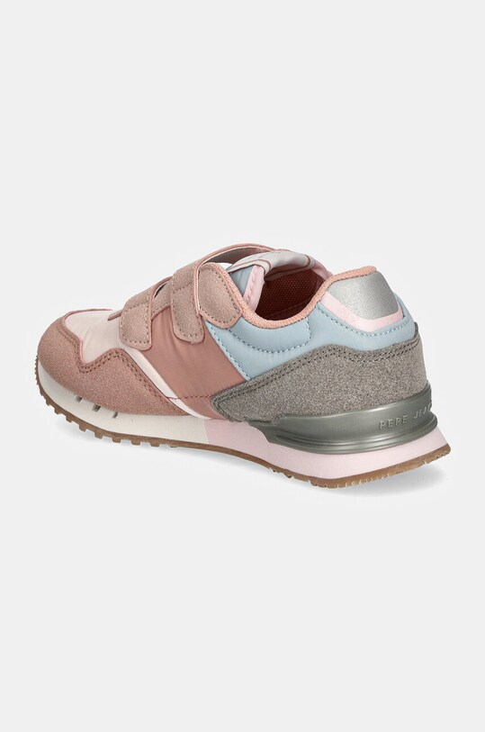 Dziewczynka Pepe Jeans sneakersy LONDON COLORS PGS40007 różowy
