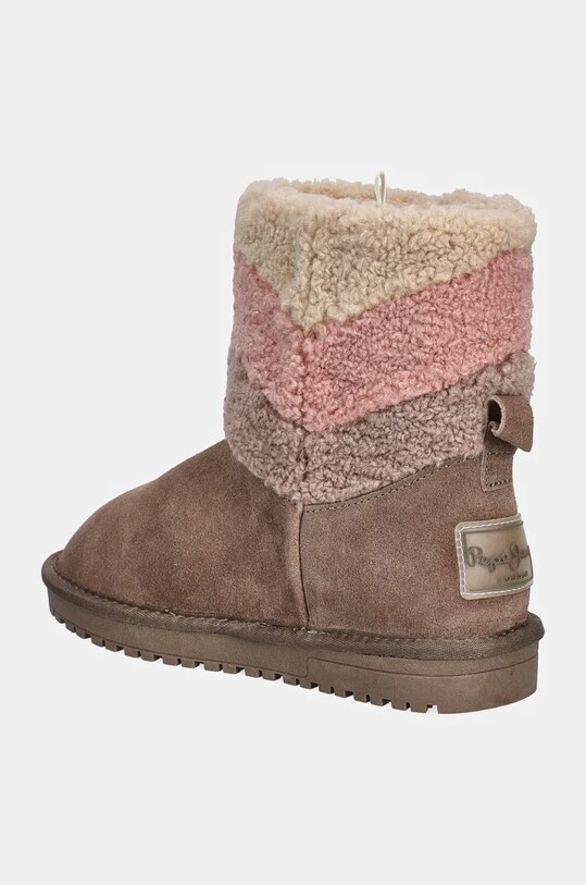 Fete Pepe Jeans cizme de iarna copii DISS FUR PGS50201 bej