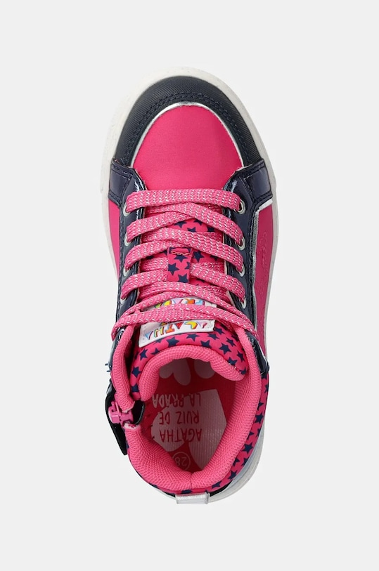 Agatha Ruiz de la Prada scarpe da ginnastica per bambini rosa 241955.28.34