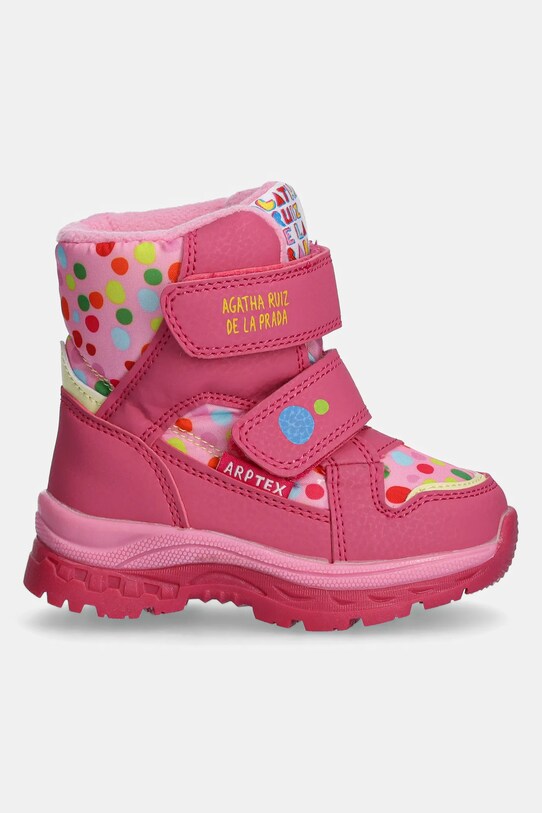 Agatha Ruiz de la Prada śniegowce dziecięce 241990.22.23 różowy AW24
