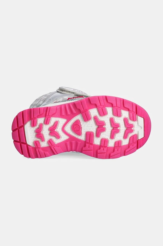 Agatha Ruiz de la Prada pantofi din piele intoarsa pentru copii 241990.24.27 argintiu