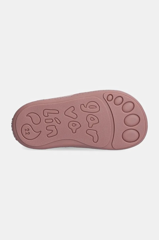 Детски челси боти от велур Garvalin 241303.19.23 розов