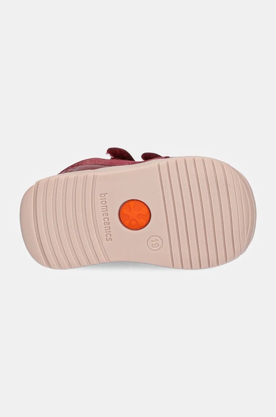 Biomecanics pantofi din piele întoarsă pentru copii 241107 burgundia