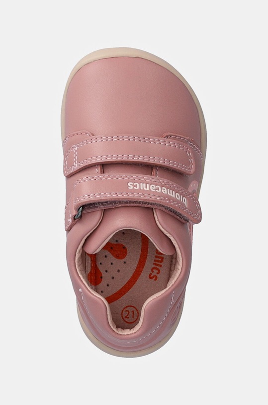 Otroške usnjene superge Biomecanics roza 241162