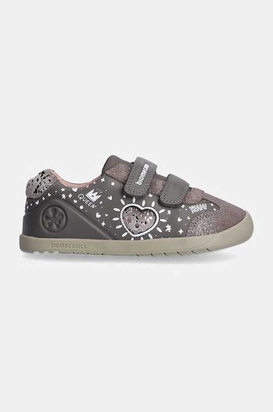 Biomecanics sneakersy skórzane dziecięce 241163 szary AW24