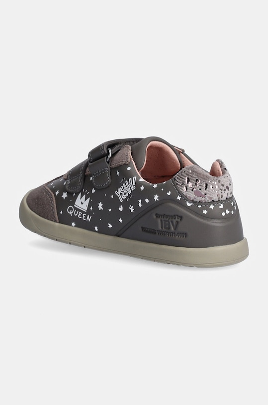 Dziewczynka Biomecanics sneakersy skórzane dziecięce 241163 szary