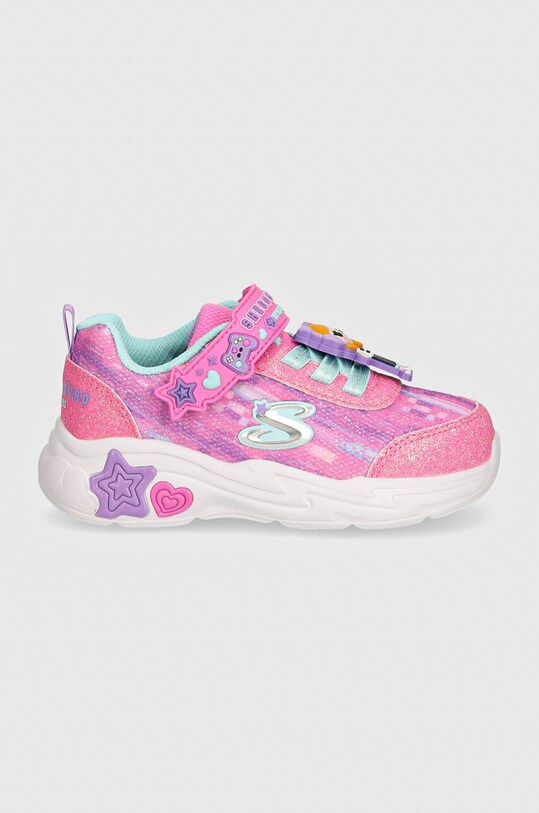 Παιδικά αθλητικά παπούτσια Skechers SNUGGLE SNEAKS 302214N ροζ SS25