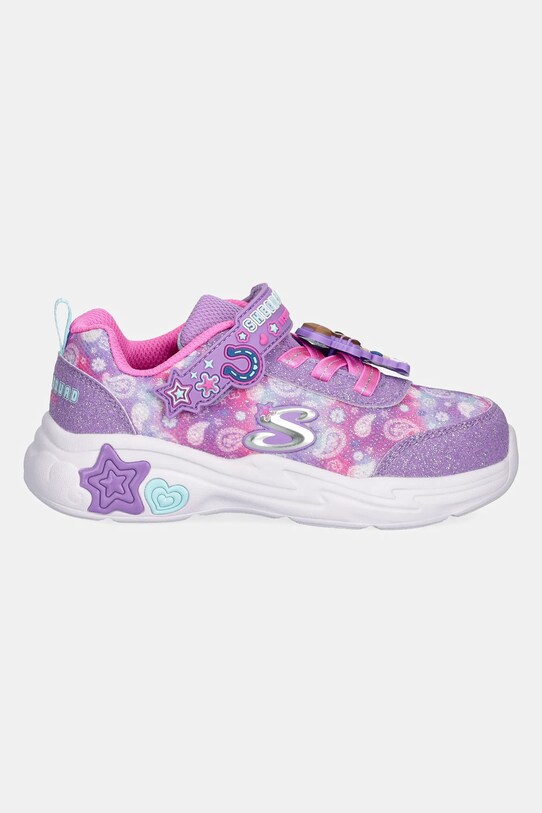 Dětské sneakers boty Skechers SNUGGLE SNEAKS 302214N fialová SS25