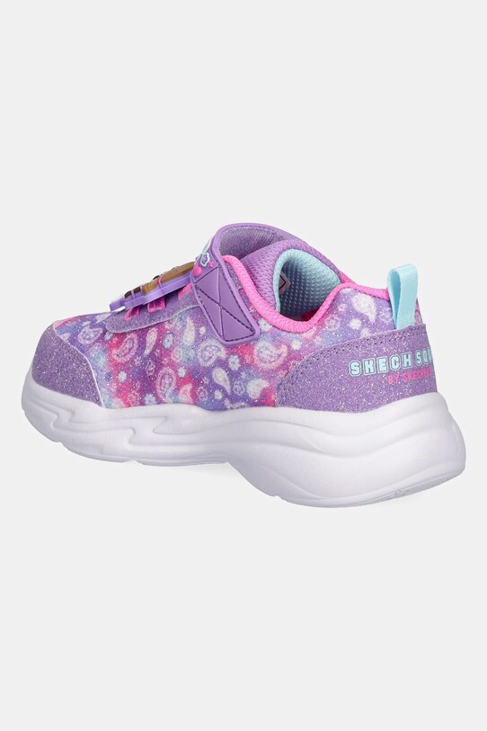 DÍVKA Dětské sneakers boty Skechers SNUGGLE SNEAKS 302214N fialová