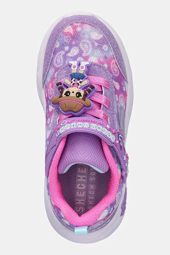 Dětské sneakers boty Skechers SNUGGLE SNEAKS fialová 302214N