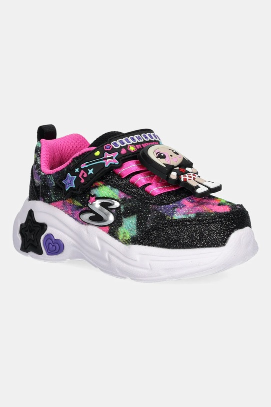 Otroške superge Skechers SNUGGLE SNEAKS črna 302214N
