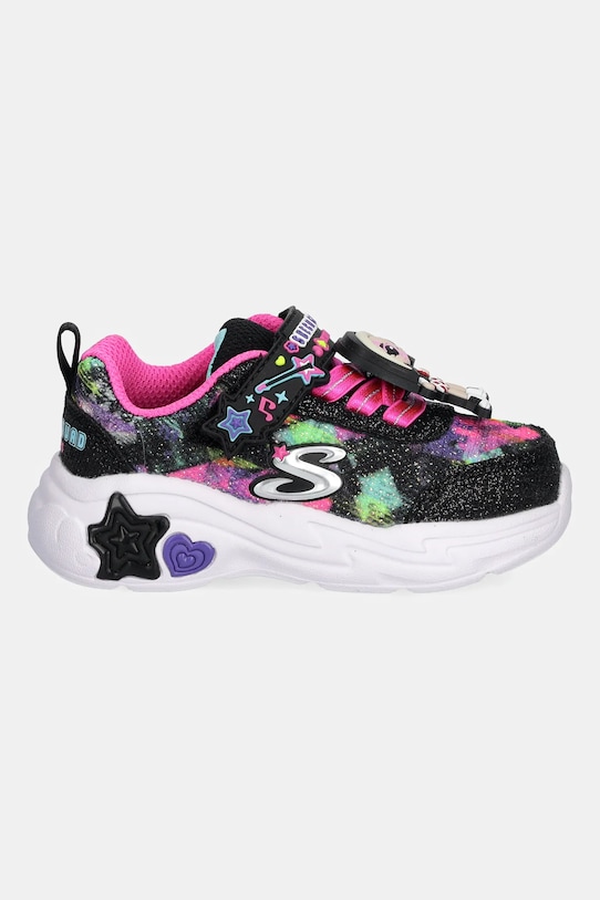 Skechers sneakers pentru copii SNUGGLE SNEAKS 302214N negru SS25