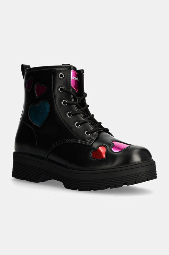 Skechers workery dziecięce GRAVLEN HI na zamek czarny 303409L