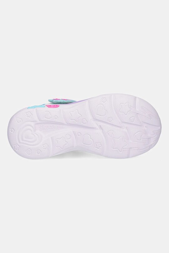 Dětské sneakers boty Skechers SNUGGLE SNEAKS 302214L tyrkysová