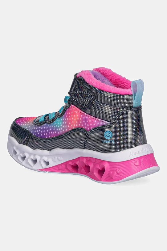 Fete Skechers cizme de iarna pentru copii FLUTTER HEART LIGHTS 302677L multicolor