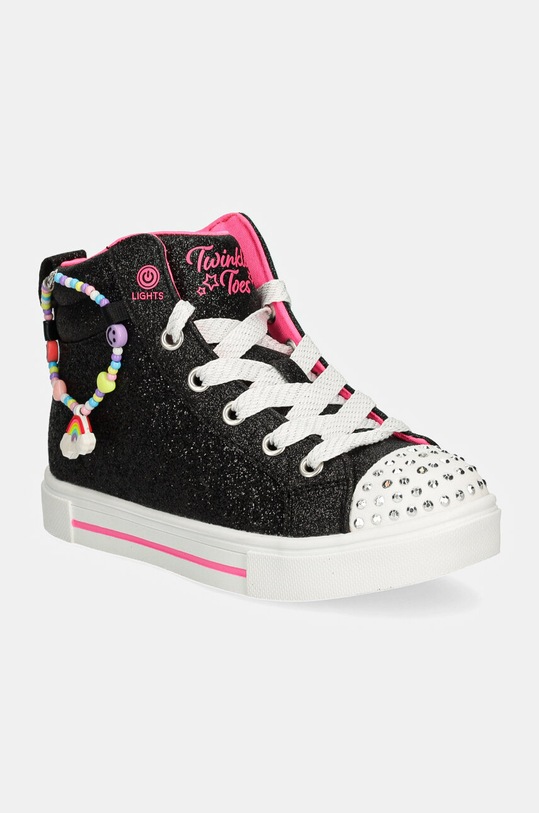 Skechers trampki dziecięce TWINKLE SPARKS czarny 314816L