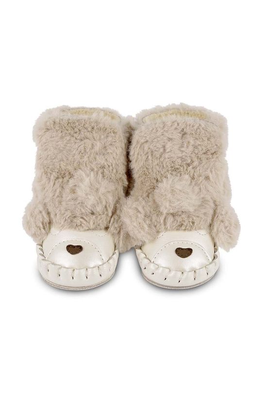 Cipele za bebe Donsje Kapi Exclusive Booties Poodle bež 1028121.