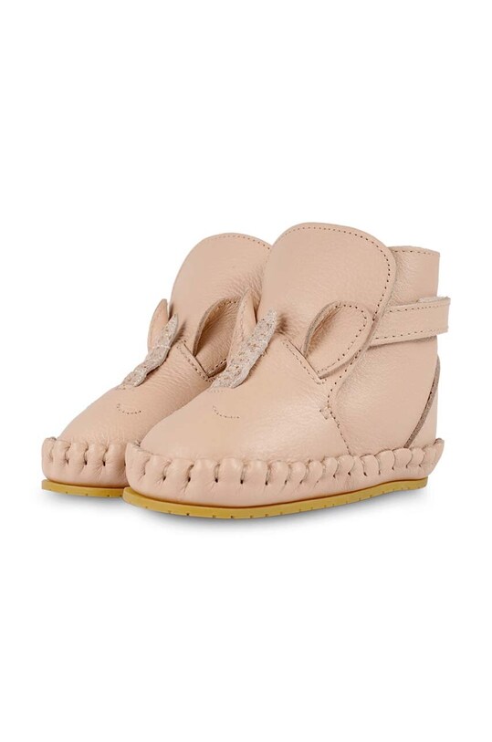 Кожаные кроссовки для младенцев Donsje Kapi Special Booties Unicorn 1028305. розовый AW24