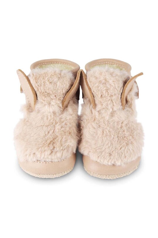 Обувь для новорождённых Donsje Richy Booties Fluffy Bunny бежевый 1033808.