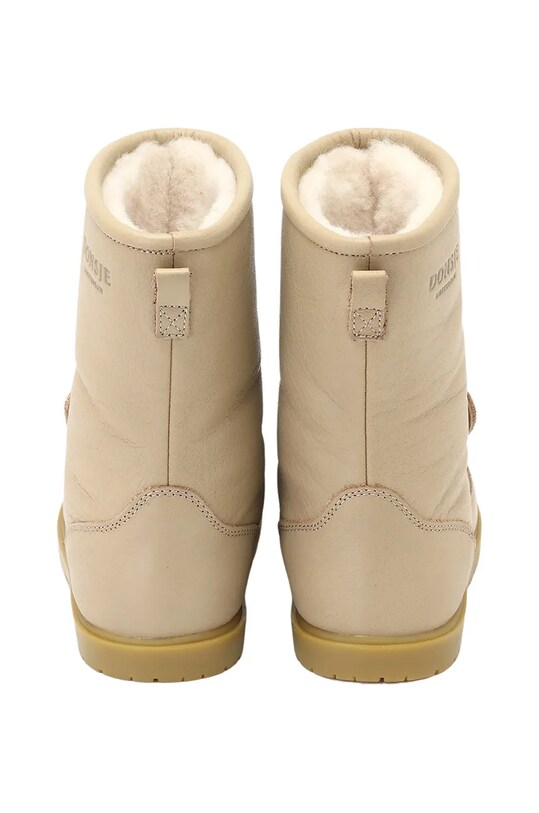 Детские кожаные зимние ботинки Donsje Wadudu Classic Boots Bunny 2022002.22.28 бежевый