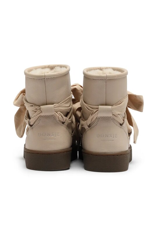 Детские кожаные сапоги Donsje Ganza Boots бежевый 2024300.22.28