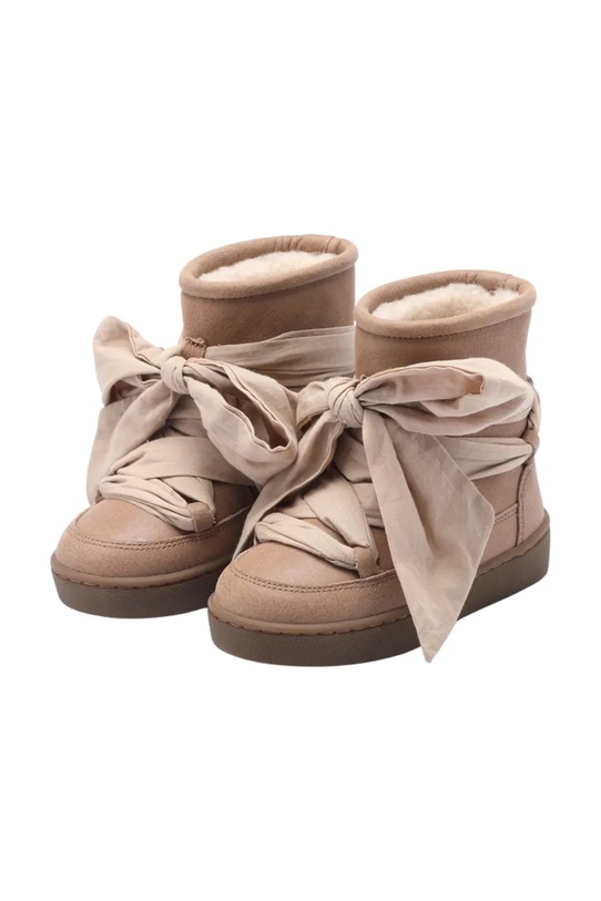 Девочка Детские кожаные сапоги Donsje Ganza Boots 2024300.22.28 розовый