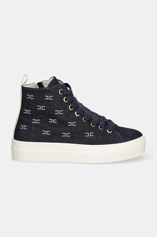 Elisabetta Franchi trampki dziecięce F4A9.E0107.1781 niebieski AW24