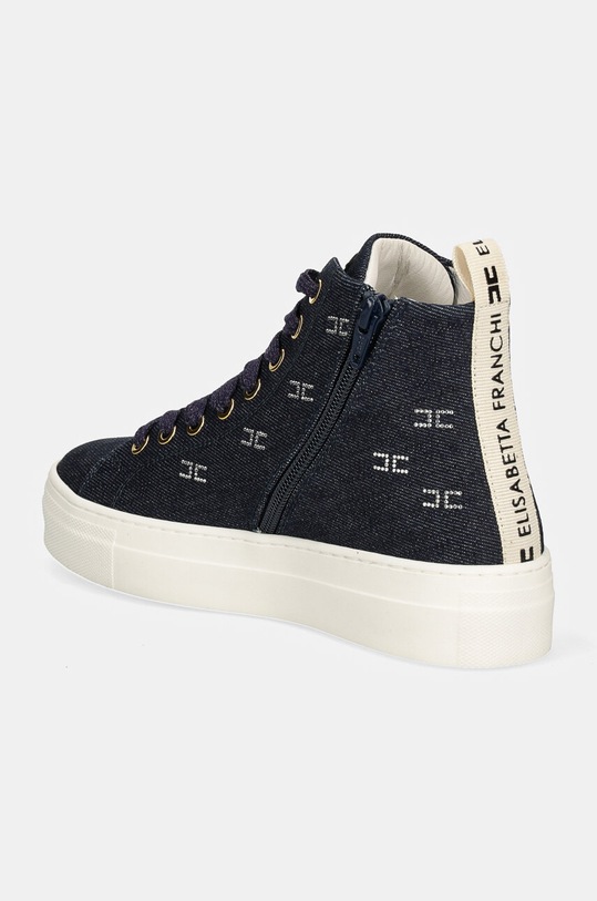 Dziewczynka Elisabetta Franchi trampki dziecięce F4A9.E0107.1781 niebieski