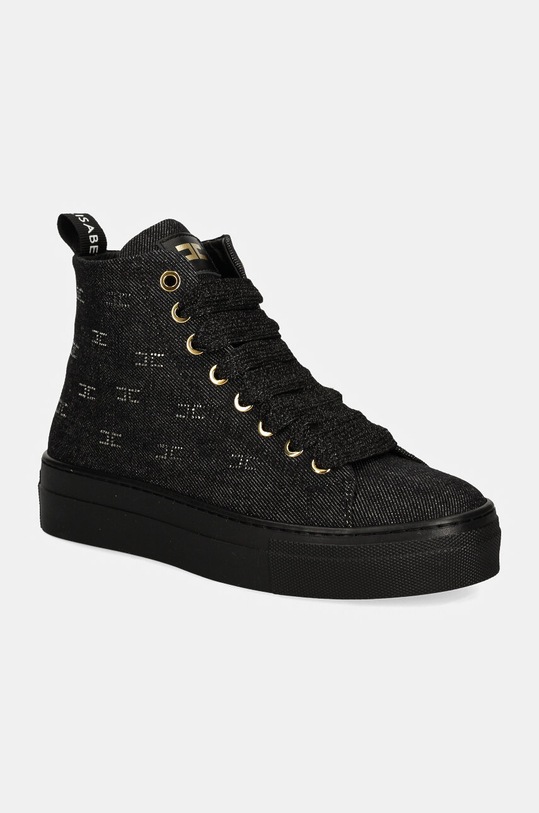 Elisabetta Franchi trampki dziecięce czarny F4A9.E0107.1781