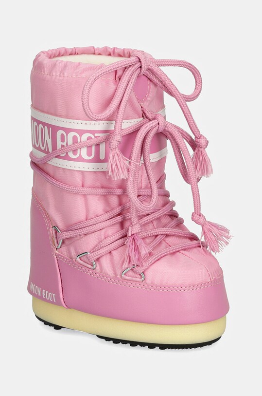 Moon Boot cizme de iarna copii ICON NYLON usor izolat roz 80D1400440