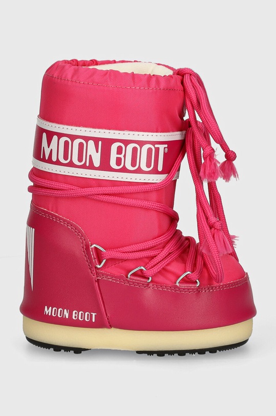 Detské snehule Moon Boot ICON NYLON 80D1400440 ružová AA00