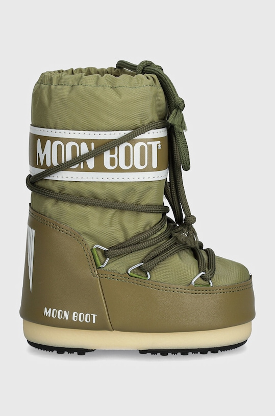 Moon Boot śniegowce dziecięce ICON NYLON 80D1400440 zielony AA00