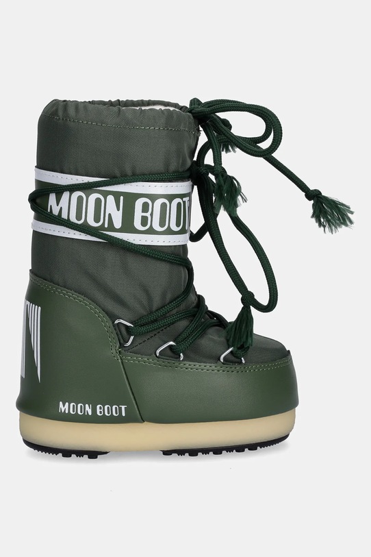 Moon Boot śniegowce dziecięce ICON NYLON 80D1400440 zielony AA00