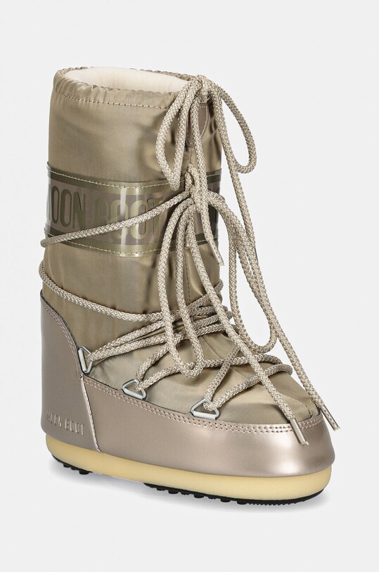 Dziewczynka Moon Boot śniegowce dziecięce ICON GLANCE 80D1401680 złoty