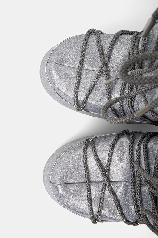 Moon Boot cizme de iarnă copii ICON GLITTER argintiu 80D1402850