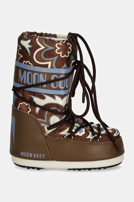 Детские сапоги Moon Boot ICON FLOWER 80D1402940 коричневый AW24