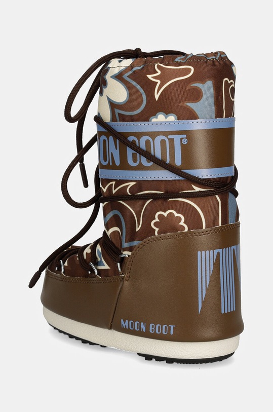 Dziewczynka Moon Boot śniegowce dziecięce ICON FLOWER 80D1402940 brązowy