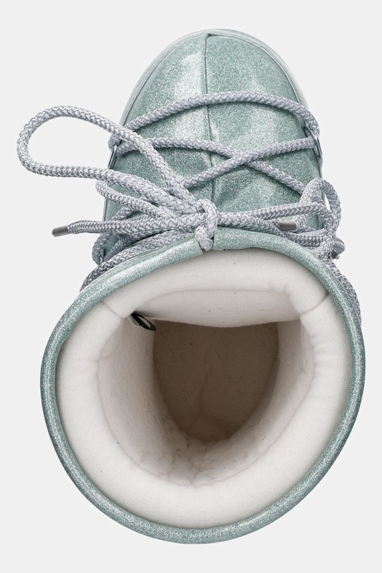 Detské snehule Moon Boot ICON JR GLITTER tyrkysová 80D3400290